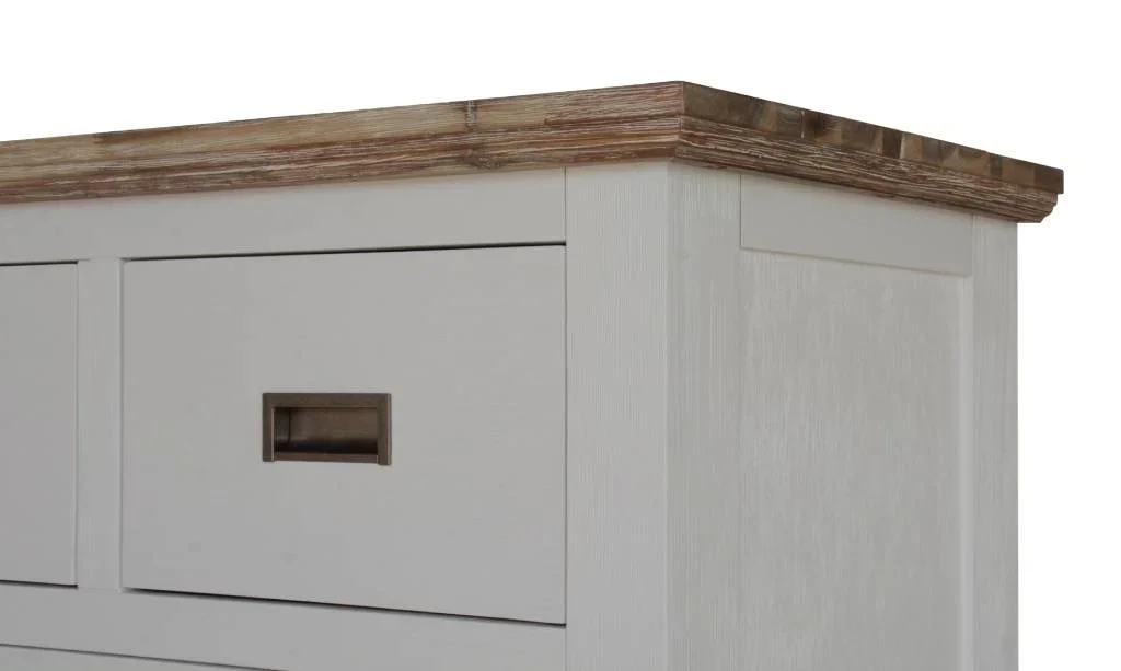 VI Folkestone Solid Timber 2 Drawer Bedside