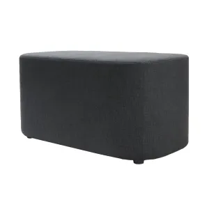 RL Kali Fabric Upholstered Rectangular Ottoman thumbnail 1
