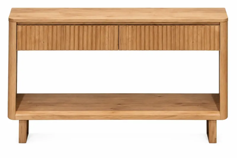 MD Oscar Solid Timber 2 Drawer Hall Table