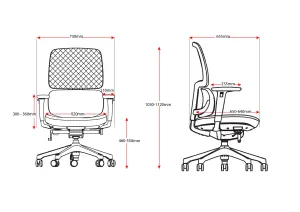 RL Orca Mesh Back Executive Chair thumbnail 3