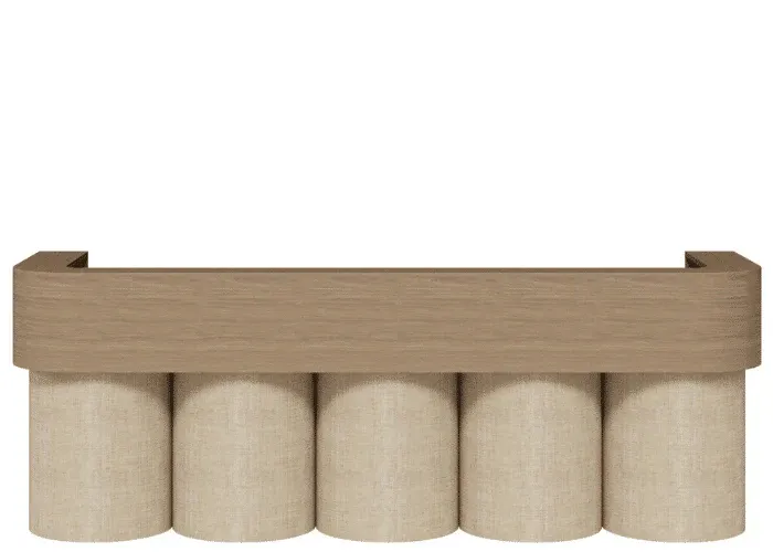 DD Ignis Curved Hob Reception Desk