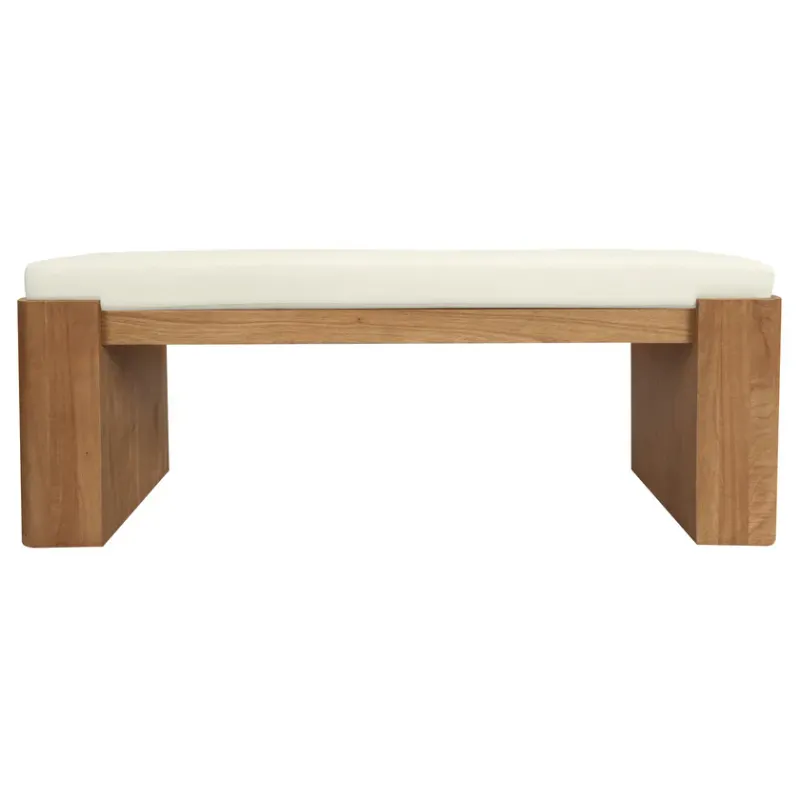 CT Adelle Solid Timber Dining Bench with Cushion