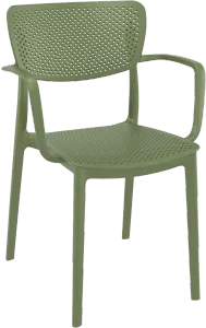 FL Loft Stackable Hospitality Outdoor Armchair thumbnail 2