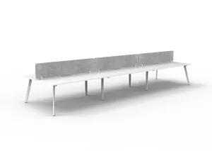 RL Eternity Double Sided Workstation with Grey Eco Panel Screen thumbnail 18