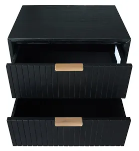 VI Ella Solid Timber 2 Drawer Bedside thumbnail 4