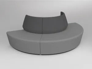 OL Motion Disc 3 Seater Reception Area Lounge thumbnail 1