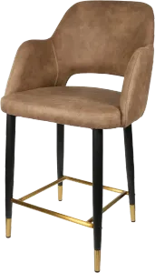 FL Sorbet Premium Vinyl Metal Leg Hospitality Counter Stool thumbnail 5