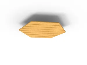 RL Acouline V Groove Hive Hexagonal Hanging Ceiling Panels thumbnail 14
