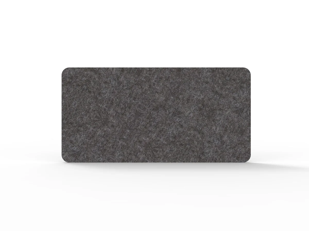 RL Acouline Desk Mounted Screen - 24mm Thick