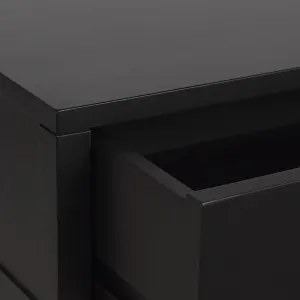 SH Ankara Large Black Bedside Table thumbnail 2