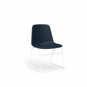 OL Sofia PU Leather Upholstered Sled Base Breakout Chair thumbnail 4