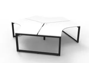 RL Infinity 120 Degree Loop Leg System Desk for 3 Users thumbnail 4