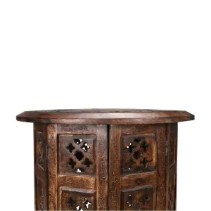 VI Round Solid Timber 8 Octagone Leg Side Table thumbnail 5