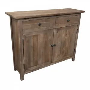 MF Rosie Recycled Timber 2 Door 2 Drawer Cabinet thumbnail 3