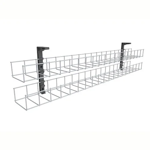 CM Wire Grid Dual Tiers Cable Basket