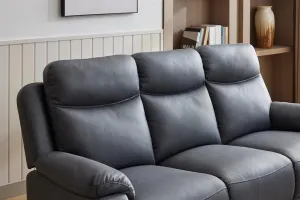 VI William Fabric 3 Seater with 2 Single Seater Recliner Lounge thumbnail 6