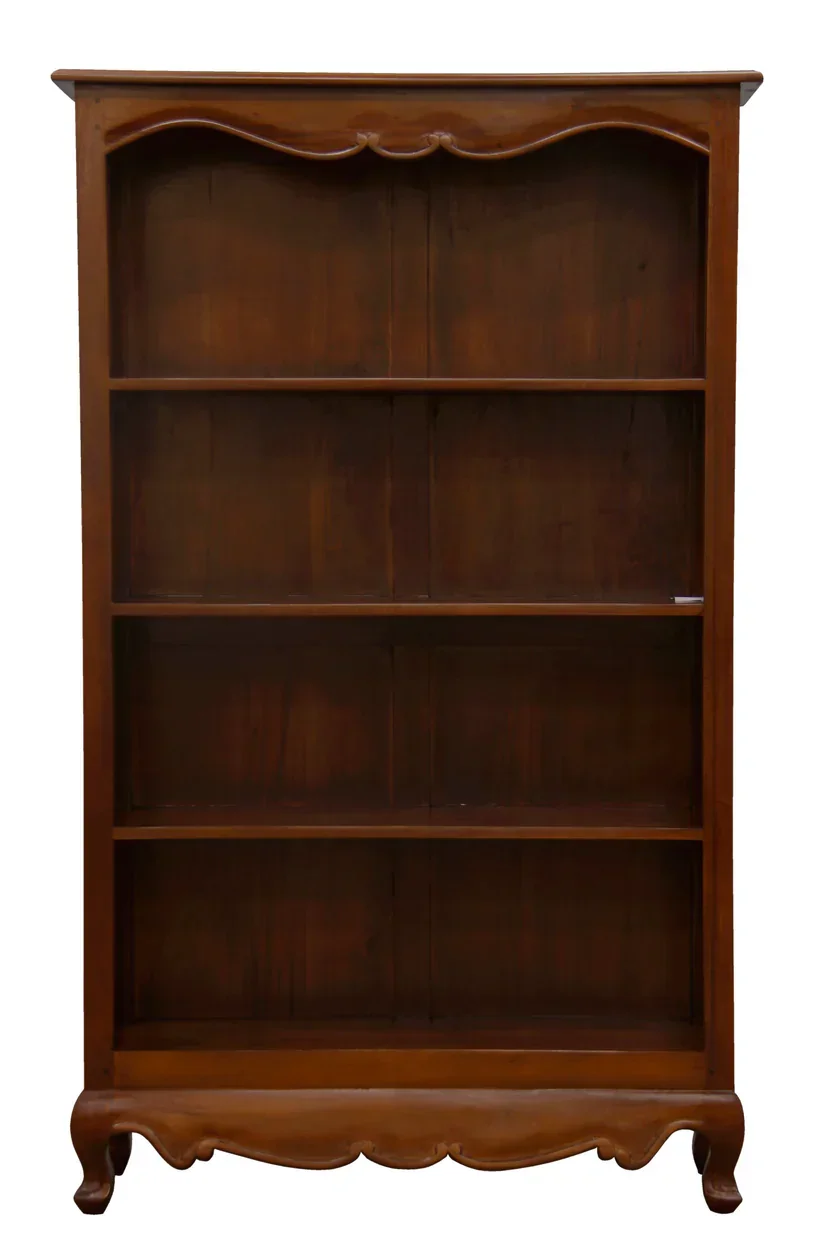 CT Queen Anne Solid Timber Bookcase