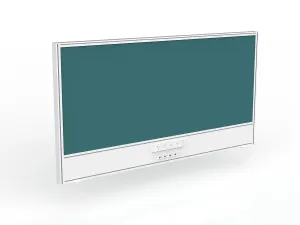 OL Studio Screen with Ducting for Agile Shared Desk – Splice Fabric with White Frame thumbnail 13