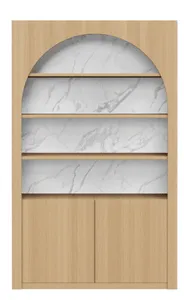 DD Aako 1 Door 4 Shelves Arched Storage Wall Unit thumbnail 5