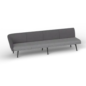 OL Willow Fabric Upholstered 4 Seater 1 Arm Reception Area Sofa thumbnail 6