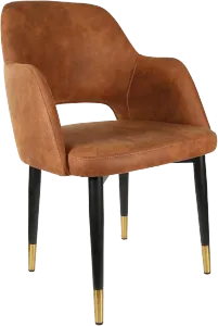 FL Sorbet Fabric Upholstered Metal Legs Hospitality Chair thumbnail 7