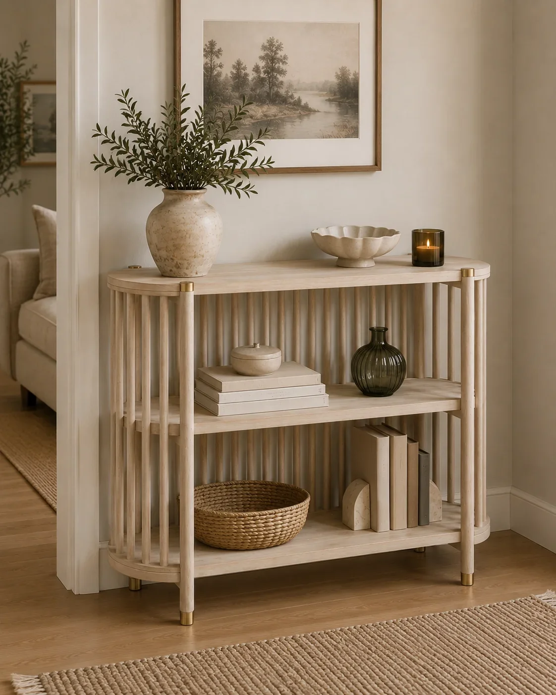 CR Arlo Solid Timber Console Table