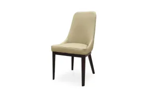 VI Sydney Leather Upholstered Timber Leg Dining Chair thumbnail 1