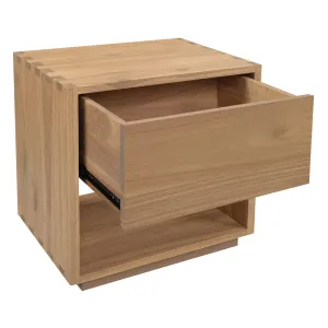 CT Oscar Solid Timber 1 Drawer Bedside Table thumbnail 3