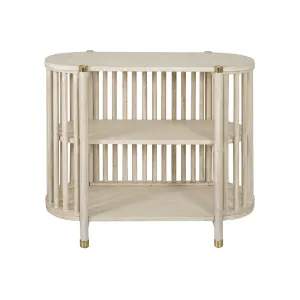 CR Arlo Solid Timber Low Bookcase thumbnail 1