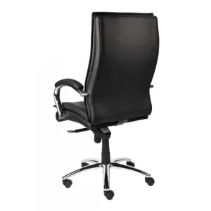 MA Rav 4 PU Leather Chrome Base Executive Chair thumbnail 4