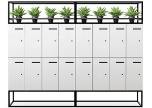 DD 8 Door Welded Garden Lockers thumbnail 3