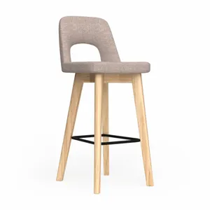 OL Elaro Fabric Upholstered Timber Leg Breakout High Chair thumbnail 4