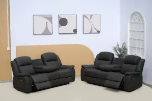 BT Paragon Fabric Upholstered 2 Seater Electric Recliner Lounge thumbnail 2