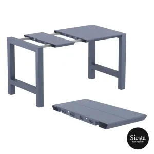 FL 5 Piece Outdoor Bar Table Setting with Cross Barstool thumbnail 9
