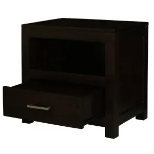 CT Paris Solid Timber 1 Drawer Lamp Table thumbnail 9