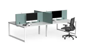 OL Edge25 Frame Mounted Hung Screen - Black Frame thumbnail 3