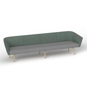 OL Willow Fabric Upholstered Reception Area Sofa with Arms thumbnail 20