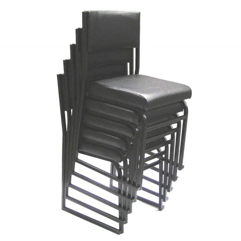 MA Client Fabric or Vinyl Upholstered Stackable Sled Base Visitor Chair thumbnail 2