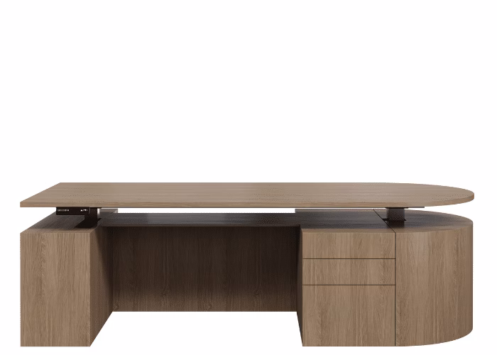 DD Beau Selectric Height Adjustable Executive Desk