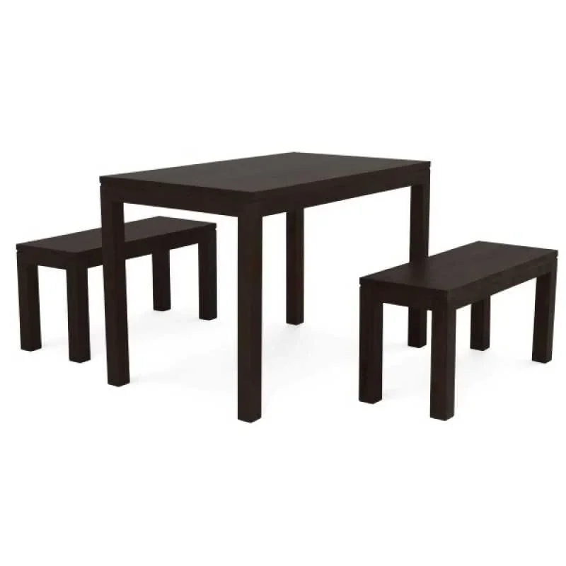 CT Amsterdam Solid Timber 3 Piece Dining Set 120cm