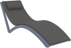 FL Slim Hospitality Stackable Sunlounger with Cushion & Pillow thumbnail 8
