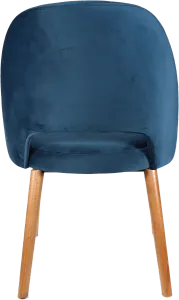FL Semifreddo Velvet Upholstered Timber Legs Hospitality Chair thumbnail 6