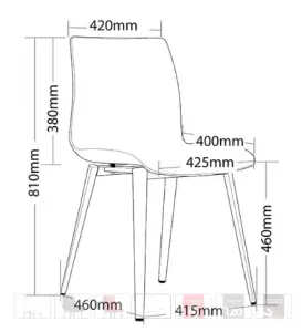 ST Pod Timber Look Metal Leg Plastic Shell Hospitality Chair thumbnail 4
