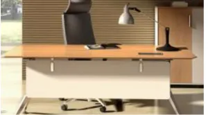 GP Potenza Executive Desk with Cable Access thumbnail 3