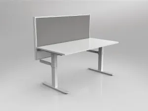OL Studio50 Deskmount Screens Panel – Breath Fabric with White Frame – 1200mm Height thumbnail 9