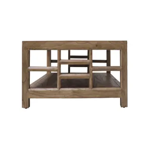 CR Evan Solid Timber Coffee Table with Shelf thumbnail 8