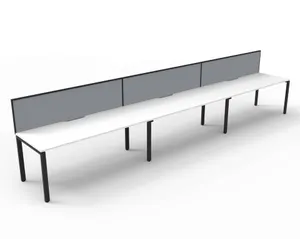 RL Infinity Profile Leg Single Sided Workstation with SHUSH30 Screen thumbnail 16
