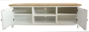 VI Shellwood Solid Timber 2 Door 2 Niches TV Unit thumbnail 2