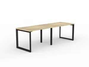 OL Anvil 2-User Workspace – Oak Top with Black Frame thumbnail 5