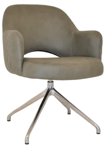 EZ ARM CHAIR ALBURY TRESTLE V2 POLISHED ALU thumbnail 8